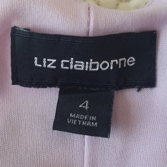 Liz Claiborne- Floral V-Neck Mid-calf length dress - Picture 7 of 8